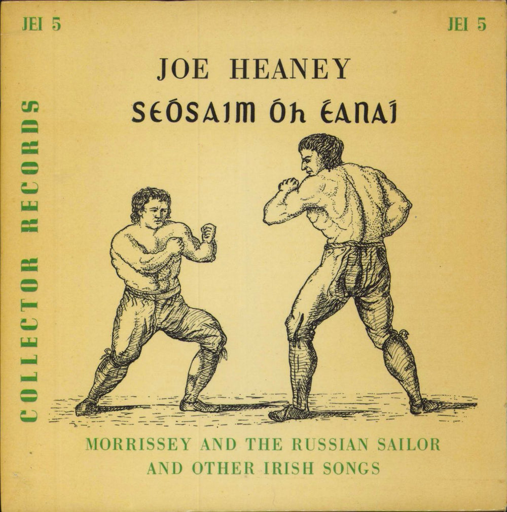 Joe Heaney Morrisey And The Russian Sailor And Other Irish Songs UK 7" vinyl single (7 inch record / 45) JEI5