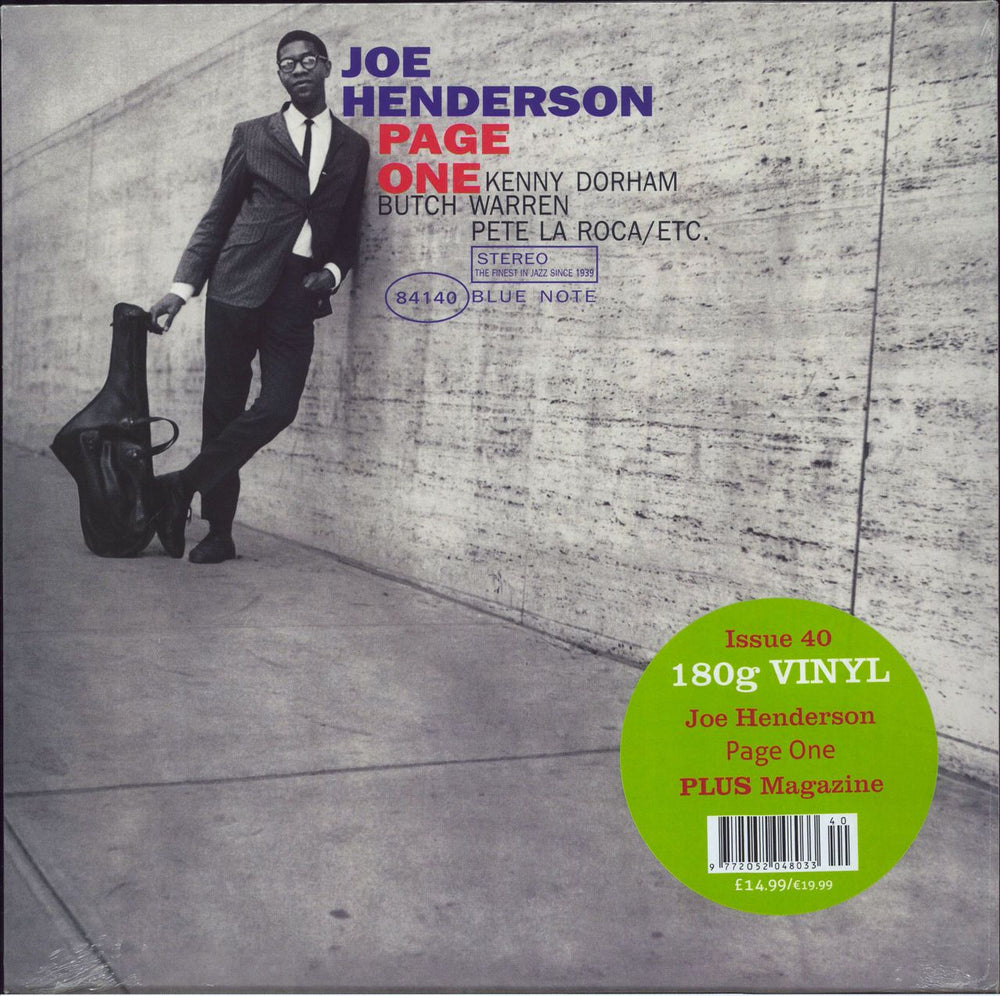 Joe Henderson Page One - 180gm Vinyl - Sealed UK vinyl LP album (LP record) BST-84140