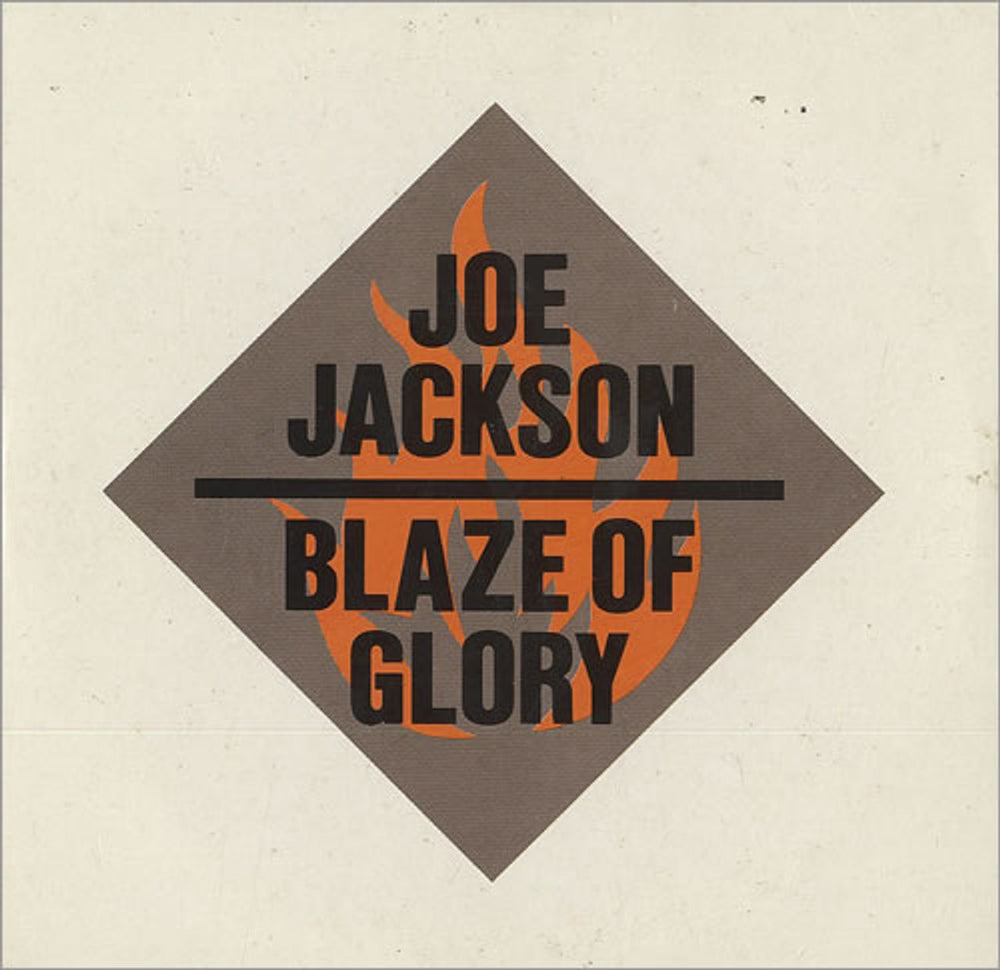 Joe Jackson Blaze Of Glory US CD single (CD5 / 5") 390464-2