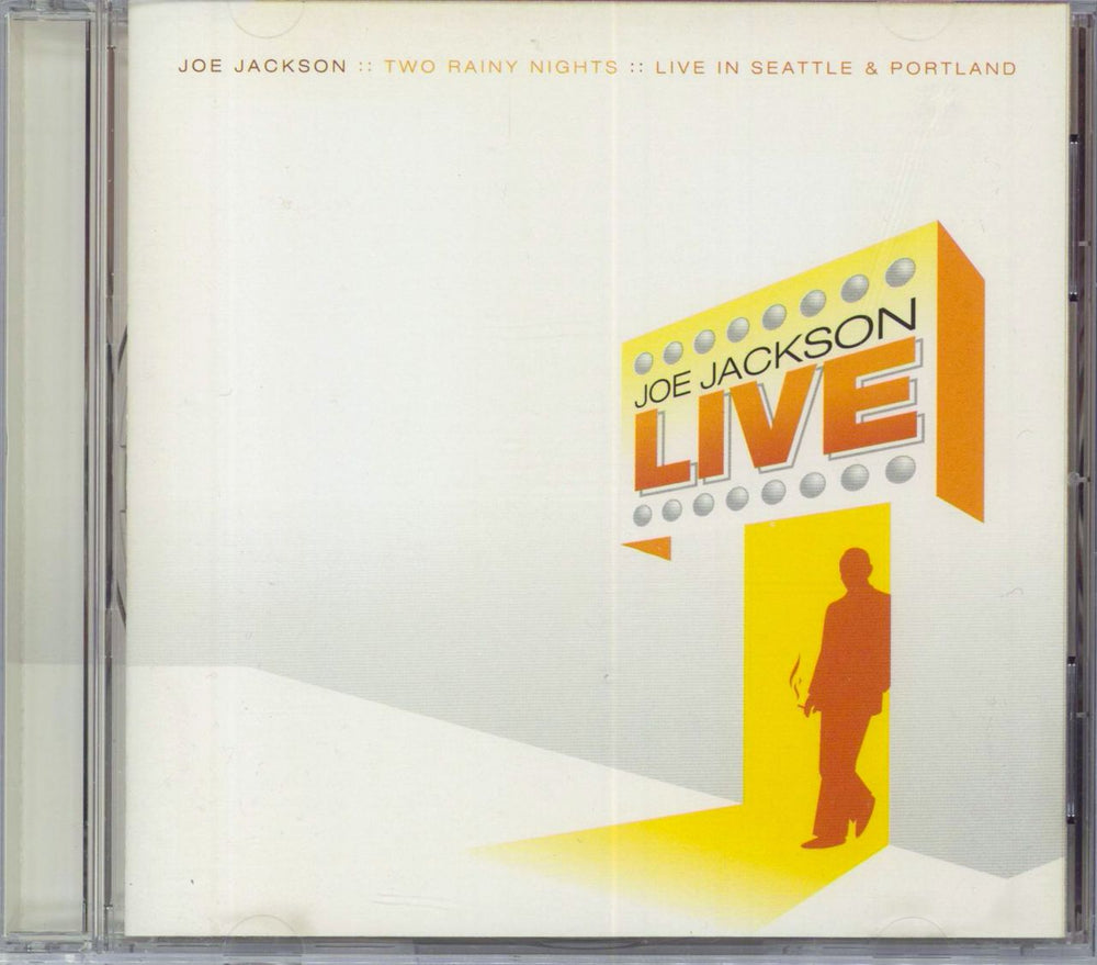 Joe Jackson Two Rainy Nights :: Live In Seattle & Portland US CD album (CDLP) KOC-CD-8657