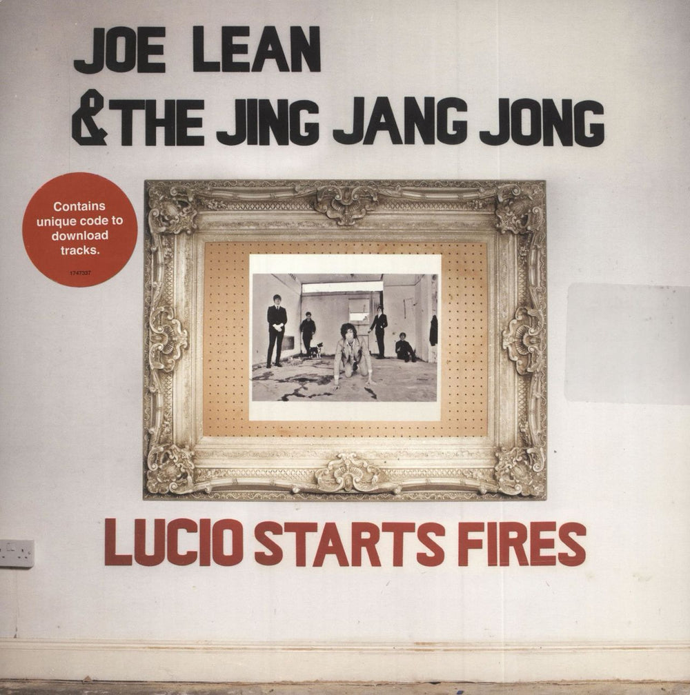 Joe Lean & The Jing Jang Jong Lucio Starts Fire UK 7" vinyl single (7 inch record / 45) YALC0017