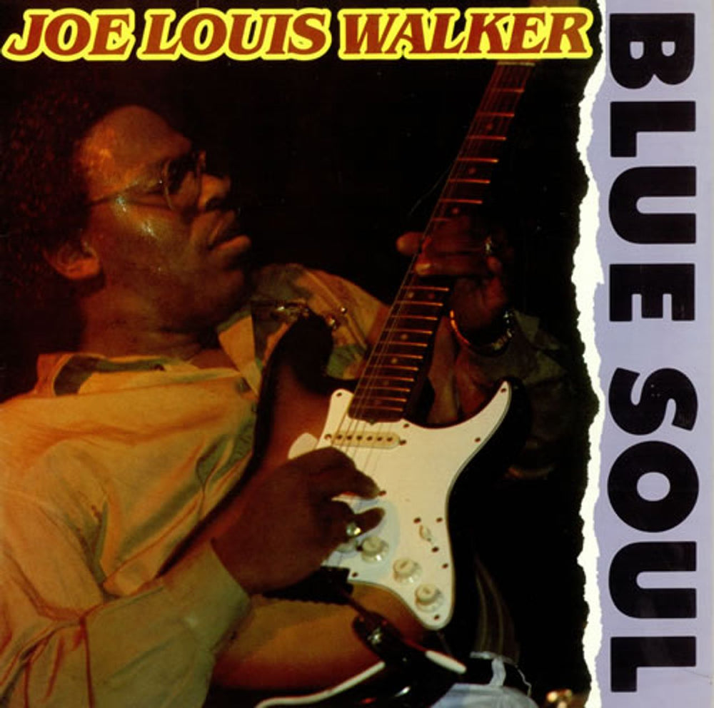 Joe Louis Walker Blue Soul UK vinyl LP album (LP record) FIEND159