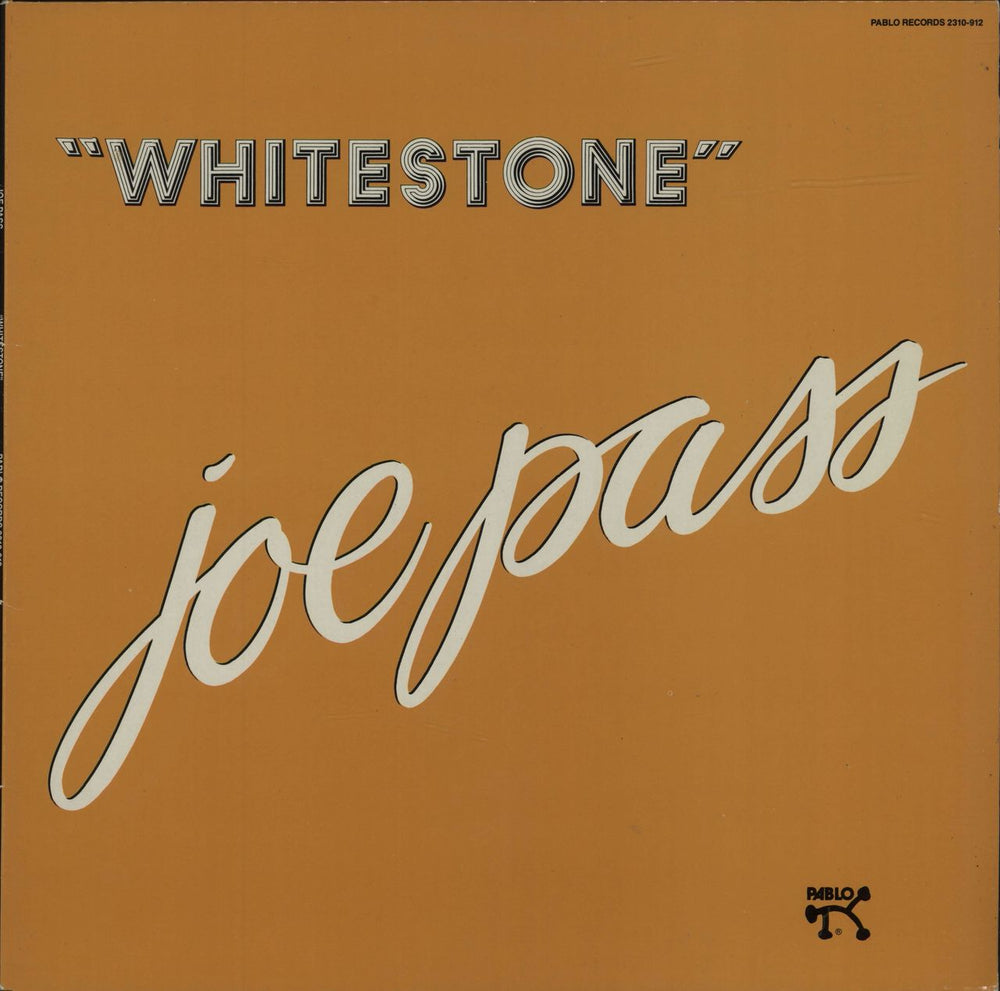 Joe Pass Whitestone German vinyl LP album (LP record) 2310-912