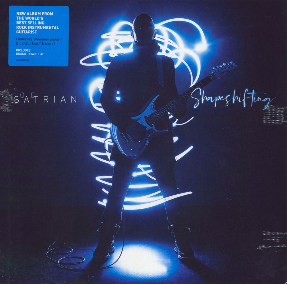 Joe Satriani Shapeshifting - Sealed UK vinyl LP album (LP record) 19439720881