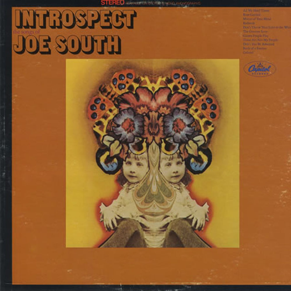 Joe South Introspect - The Songs Of Joe South US vinyl LP album (LP record) ST108