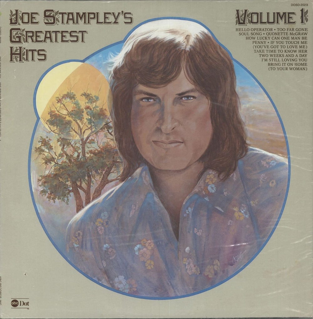 Joe Stampley Greatest Hits Volume 1 US vinyl LP album (LP record) DOSD-2023