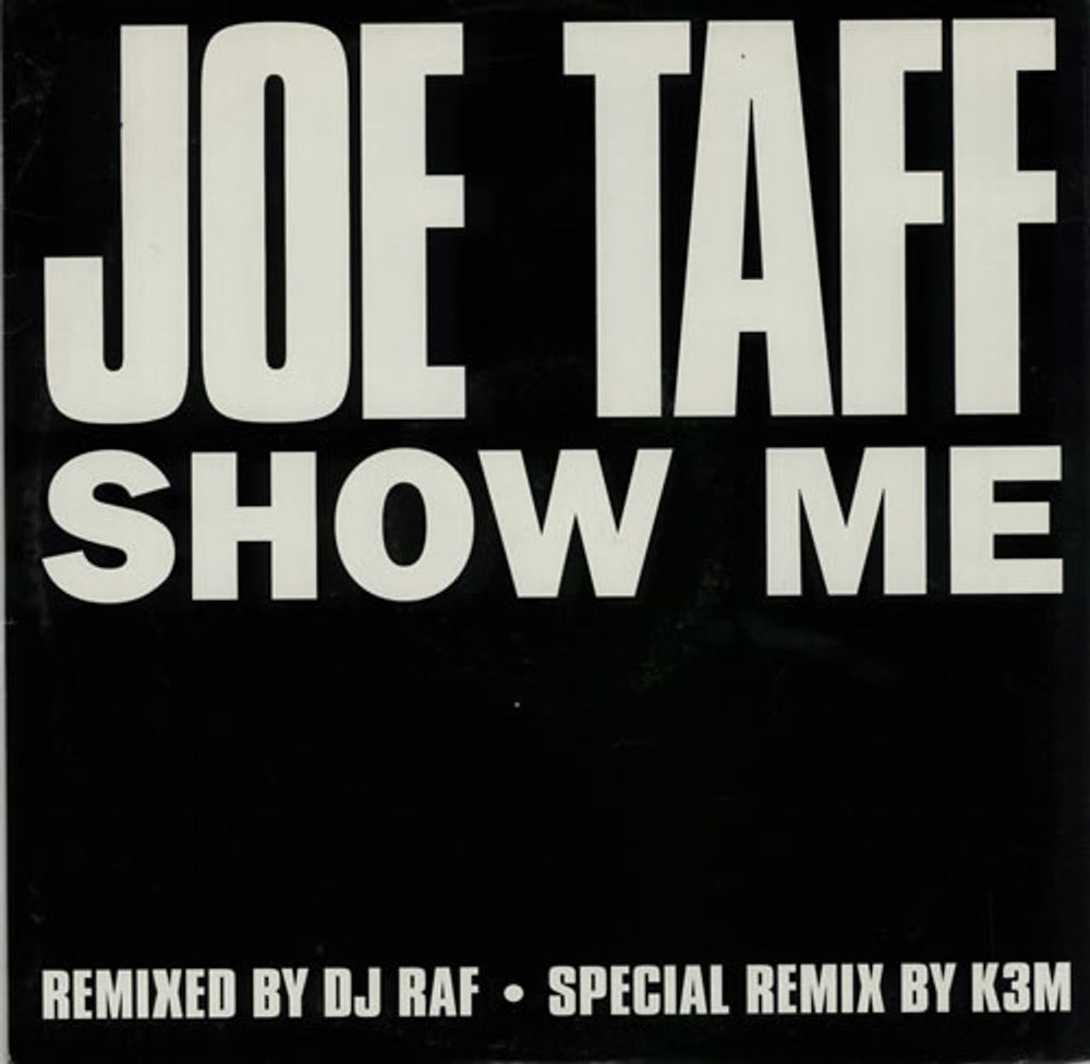 Joe Taff Show Me UK 12" vinyl single (12 inch record / Maxi-single) 12TV11