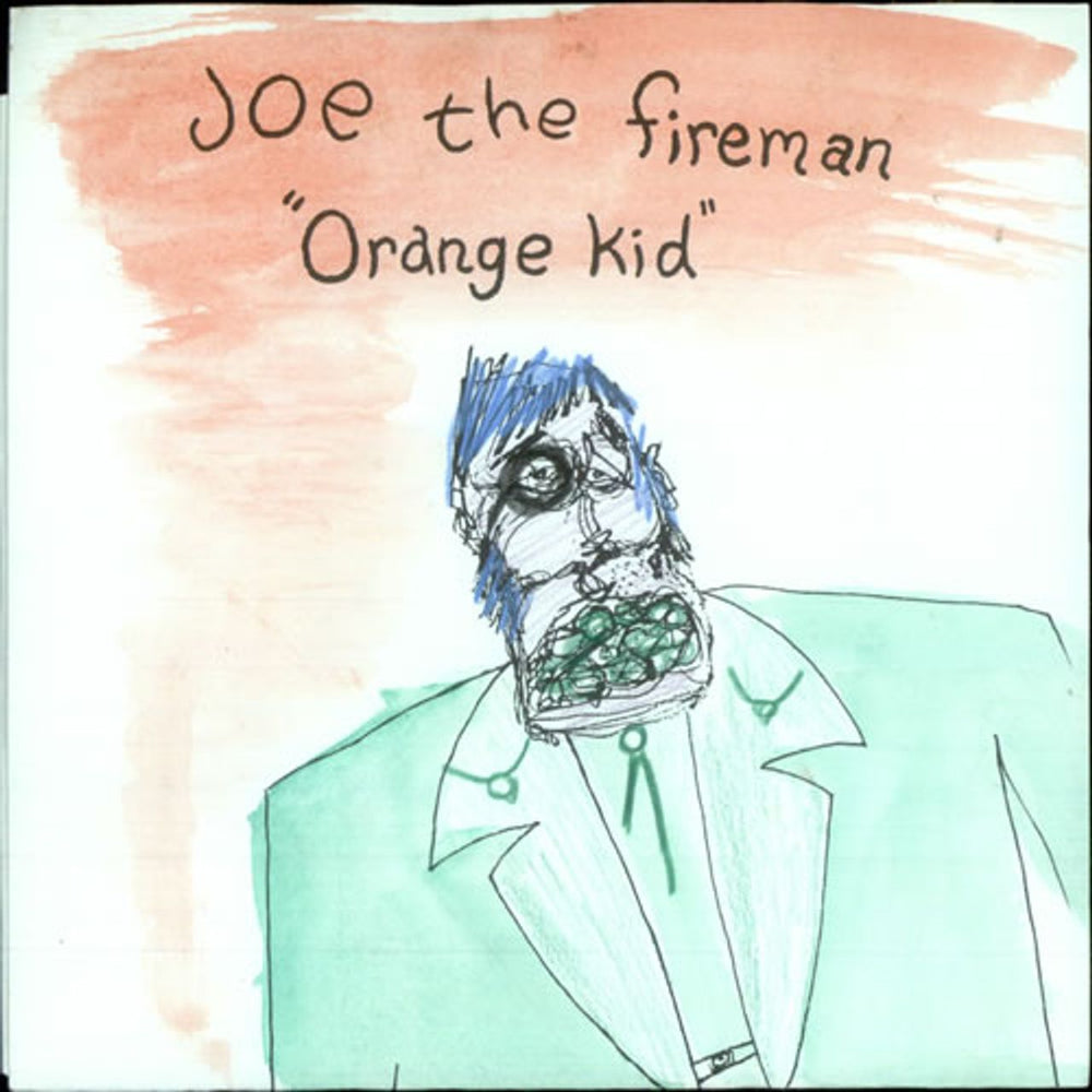 Joe The Fireman Orange Kid - Orange Vinyl US 7" vinyl single (7 inch record / 45) SQUEELER006