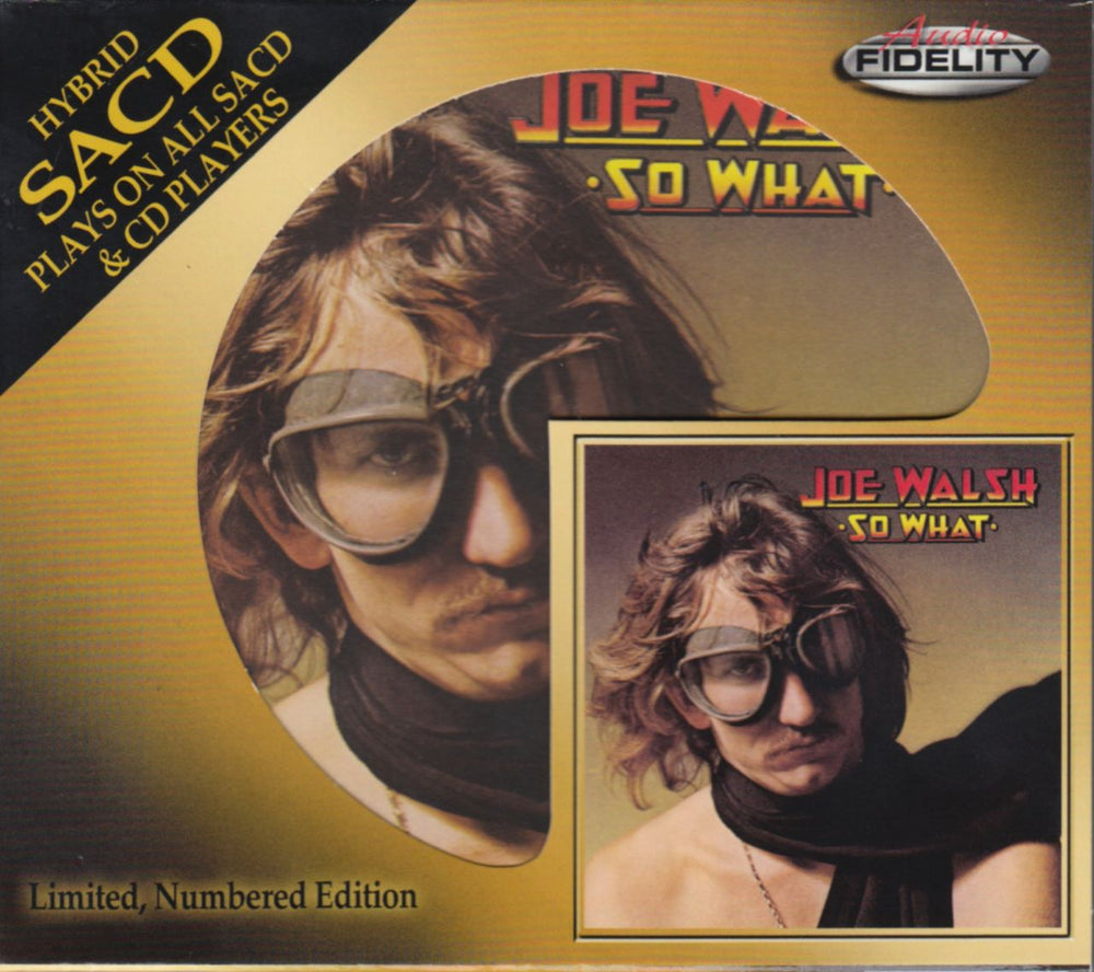 Joe Walsh So What US super audio CD SACD AFZ214