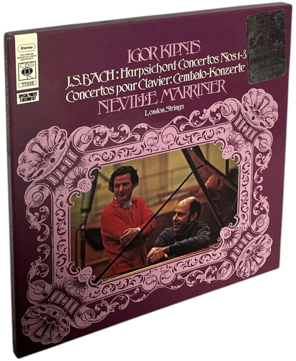 Johann Sebastian Bach Bach: The Complete Concertos For Harpsichord And Orchestra UK Vinyl Box Set 77335