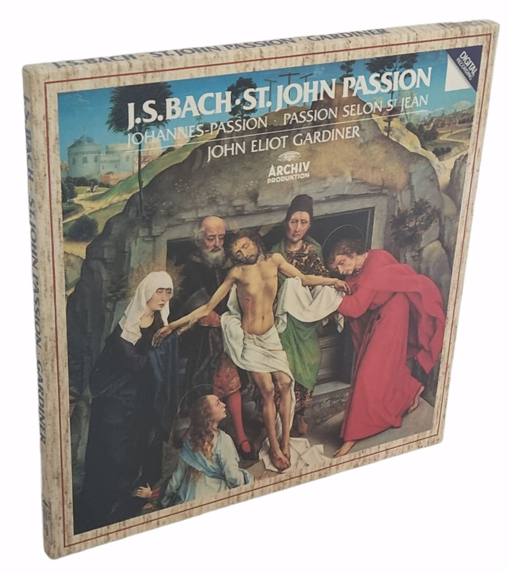 Johann Sebastian Bach St. John Passion German Vinyl Box Set 419324-1