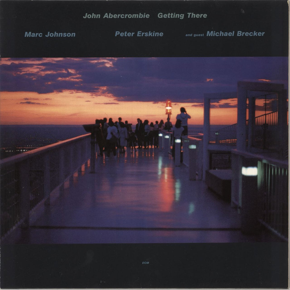 John Abercrombie Getting There German vinyl LP album (LP record) ECM1321