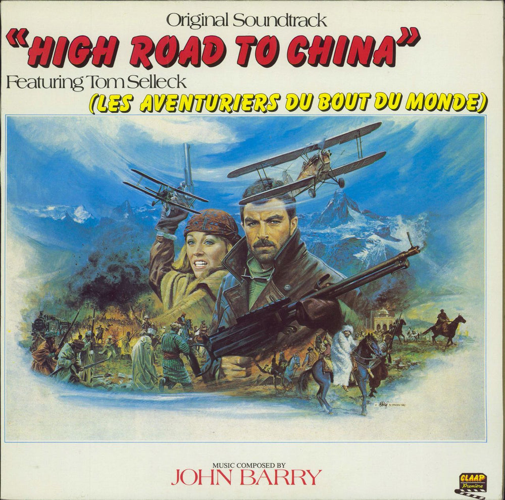 John Barry (Composer) High Road To China UK vinyl LP album (LP record) INL3561