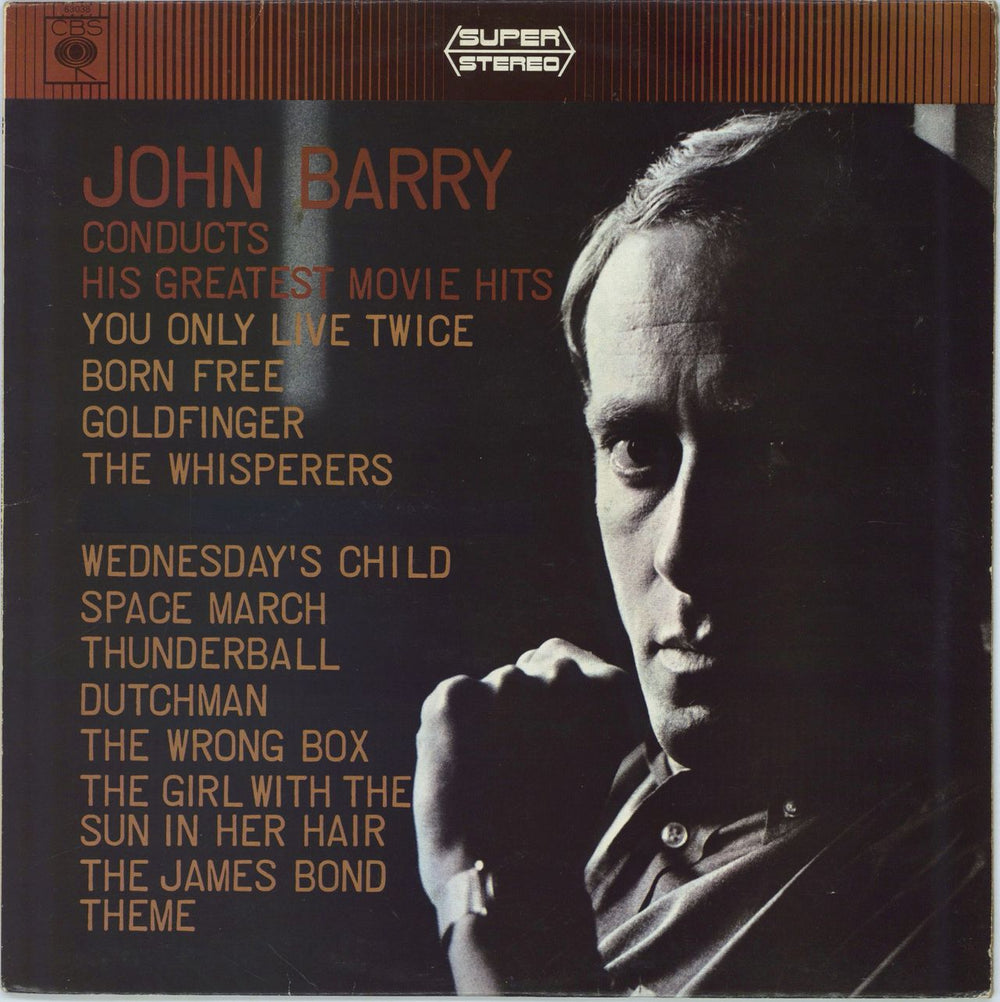 John Barry (Composer) John Barry Conducts His Greatest Movie Hits UK vinyl LP album (LP record) 63038