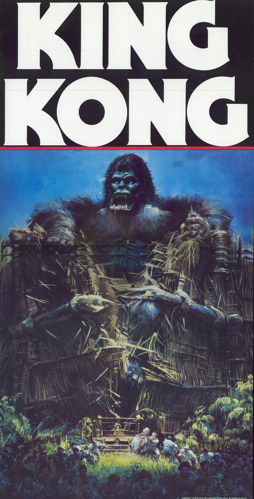 John Barry (Composer) King Kong UK vinyl LP album (LP record)