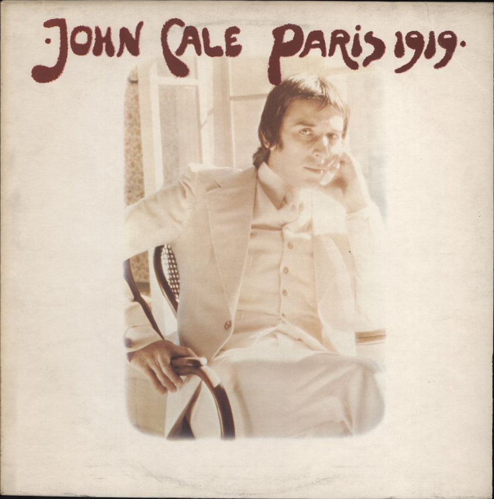 John Cale Paris 1919 - 1st UK vinyl LP album (LP record) K44239