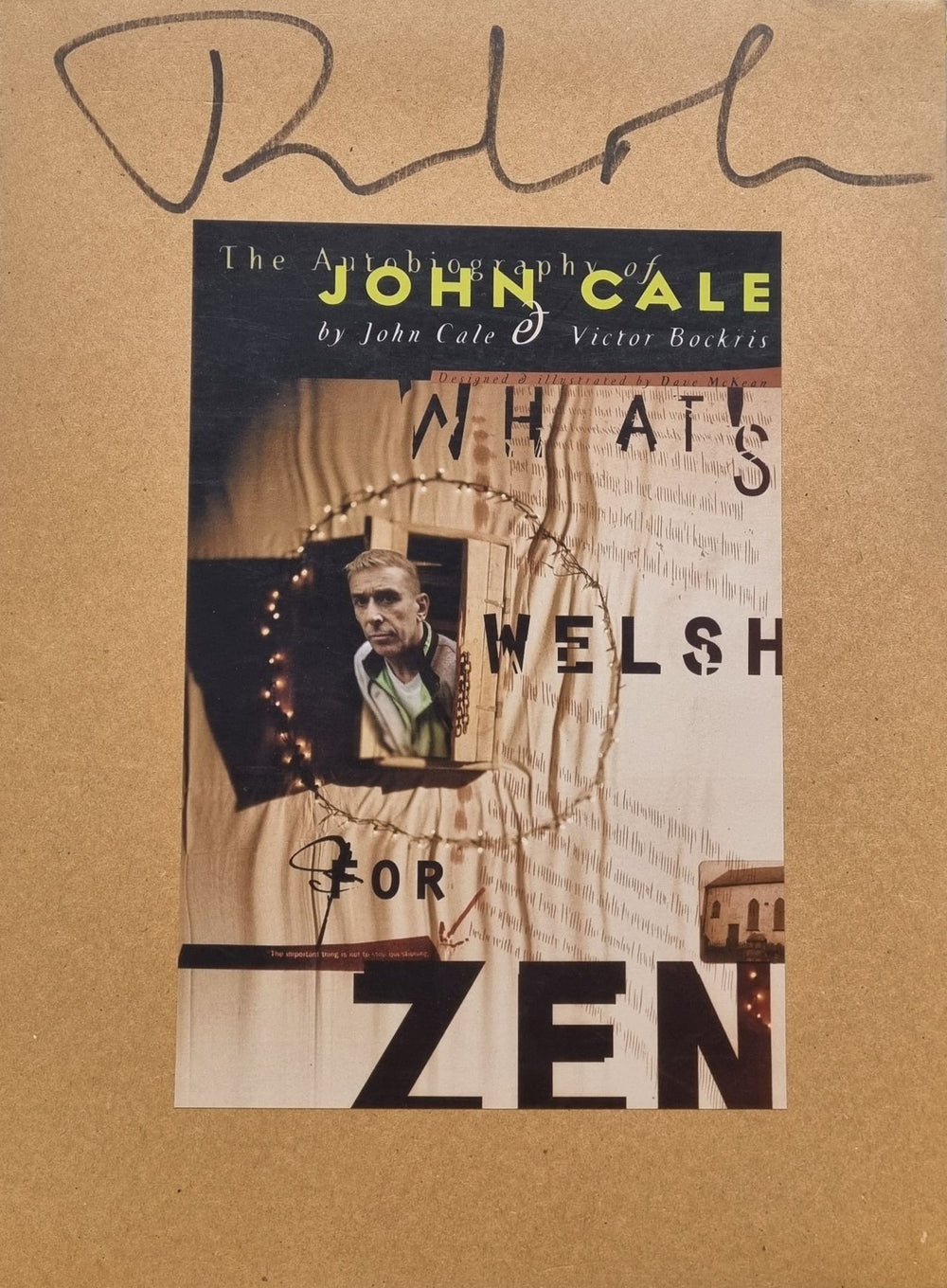 John Cale What's Welsh for Zen: The Autobiography of John Cale UK book 0-7475-4383-6