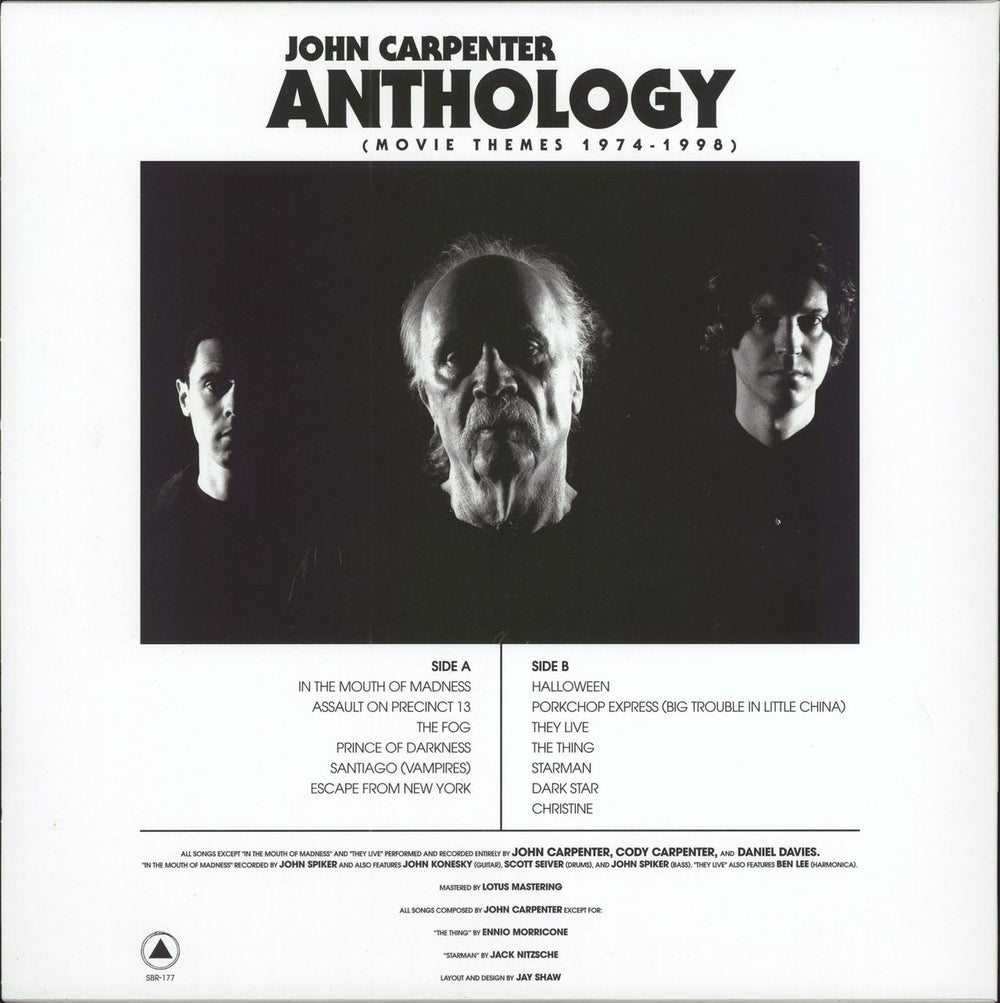 John Carpenter Anthology (Movie Themes 1974-1998) - Red vinyl + 7" UK vinyl LP album (LP record)