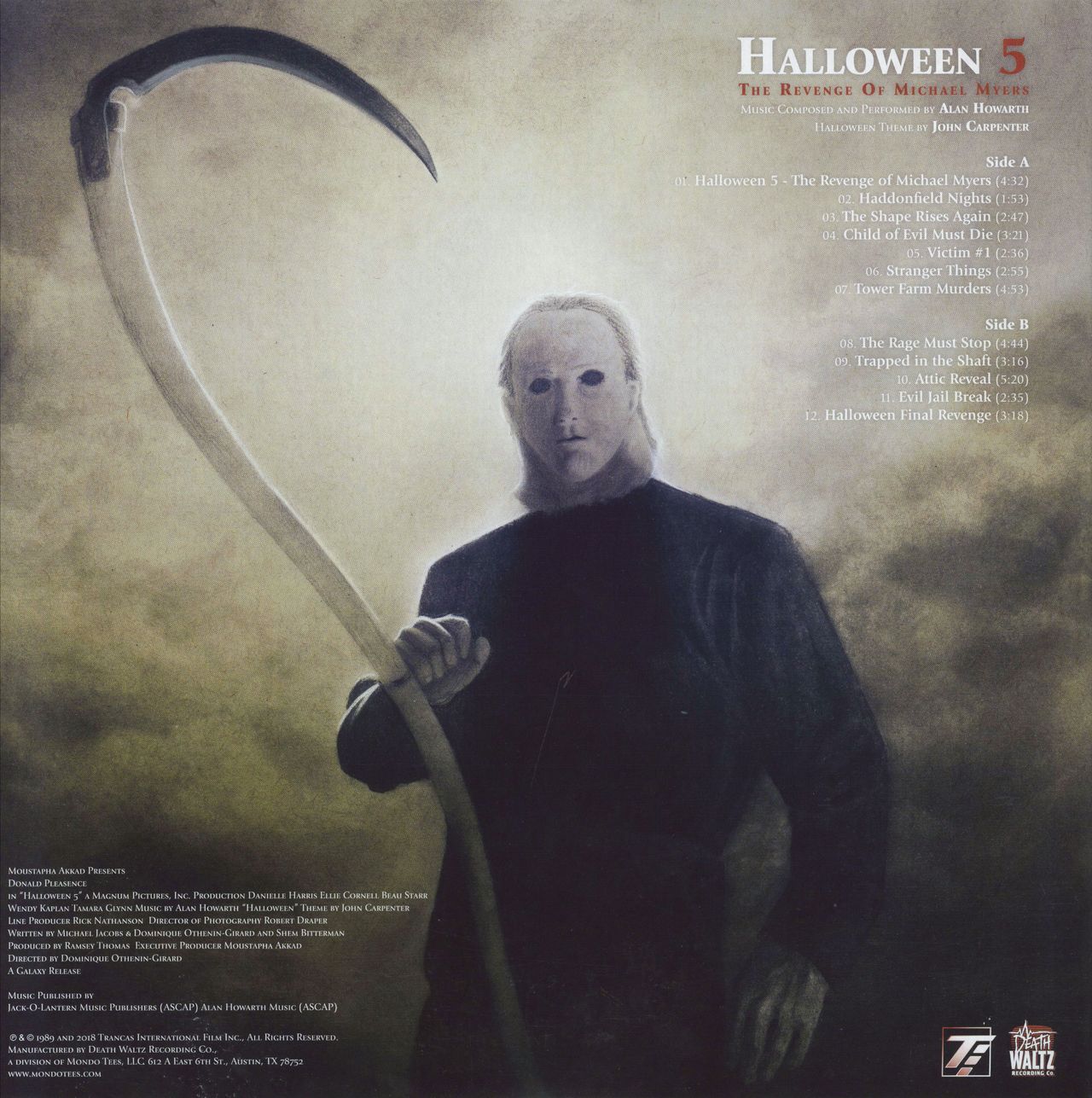 Halloween 5 Laserdisc - newest Rare