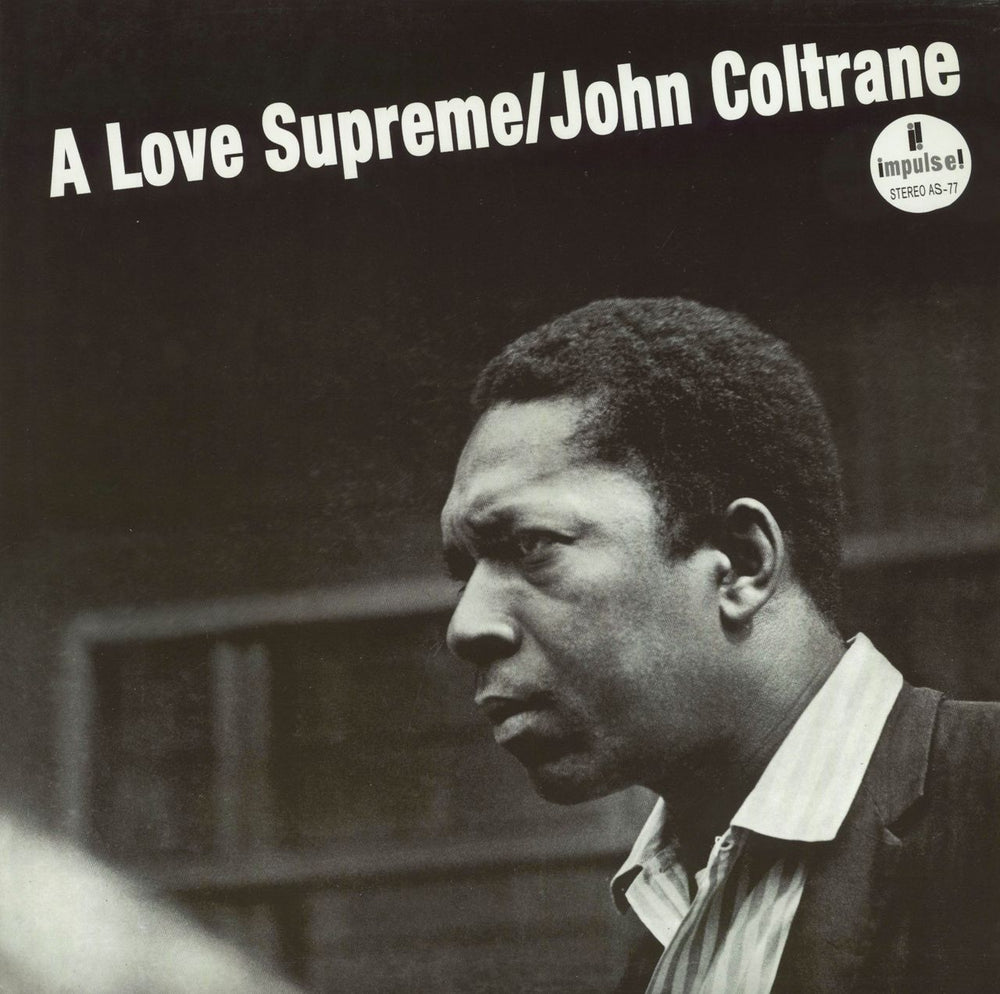 John Coltrane A Love Supreme German vinyl LP album (LP record) AS77