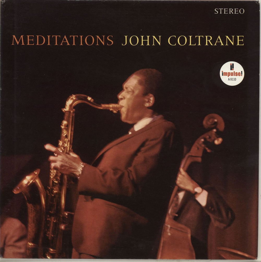 John Coltrane Meditations US vinyl LP album (LP record) A-9110