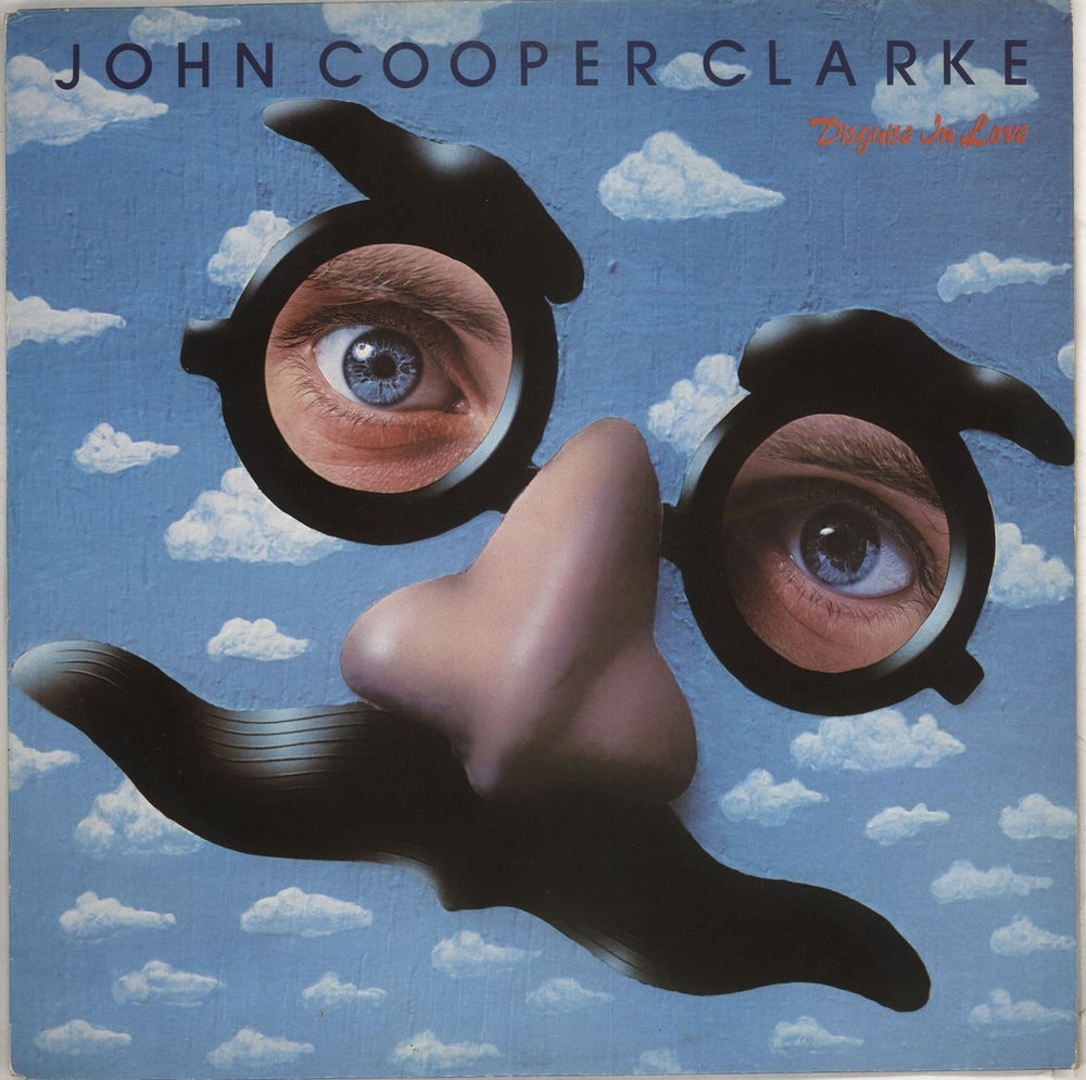 John Cooper Clarke Disguise In Love UK vinyl LP album (LP record) CBS83132