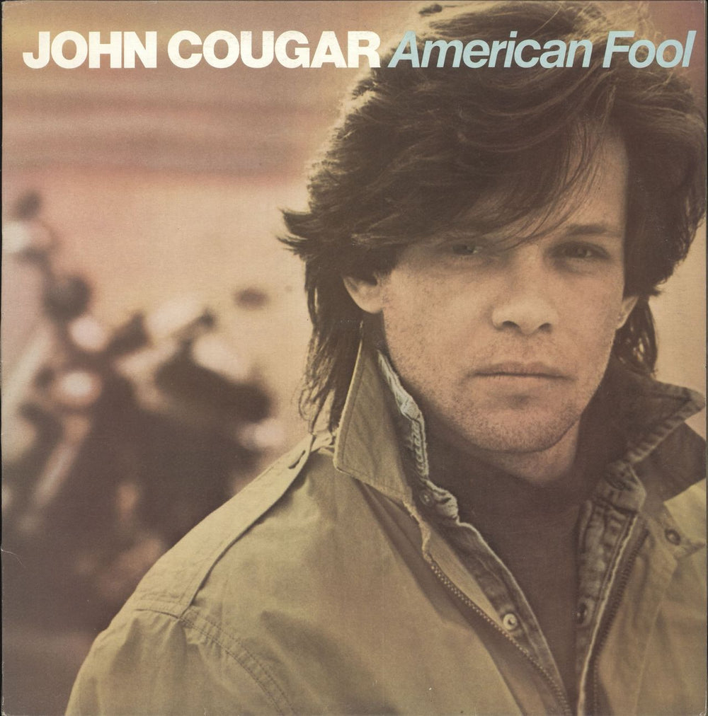 John Cougar Mellencamp American Fool Australian vinyl LP album (LP record) 814993-1