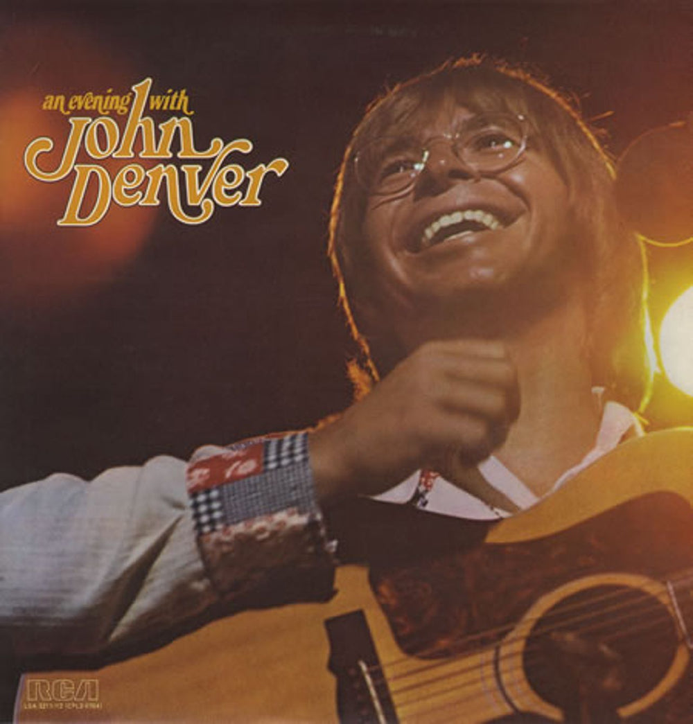 John Denver An Evening With John Denver UK 2-LP vinyl record set (Double LP Album) LSA3211/12