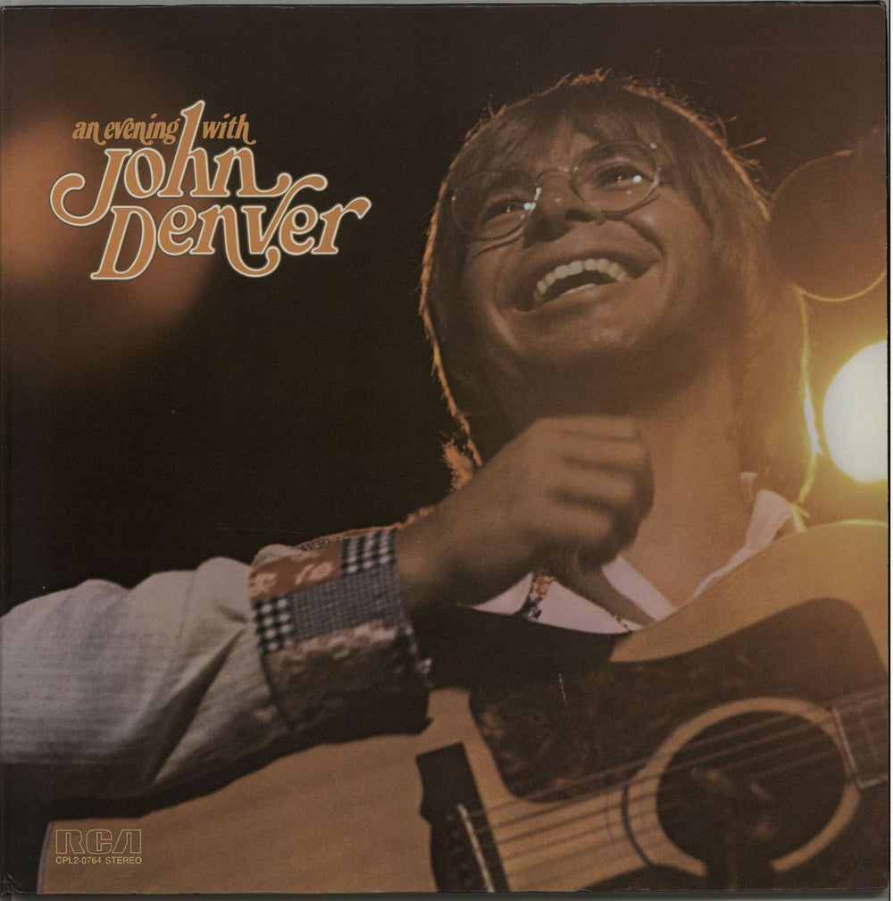 John Denver An Evening With John Denver US 2-LP vinyl record set (Double LP Album) CPL2-0764