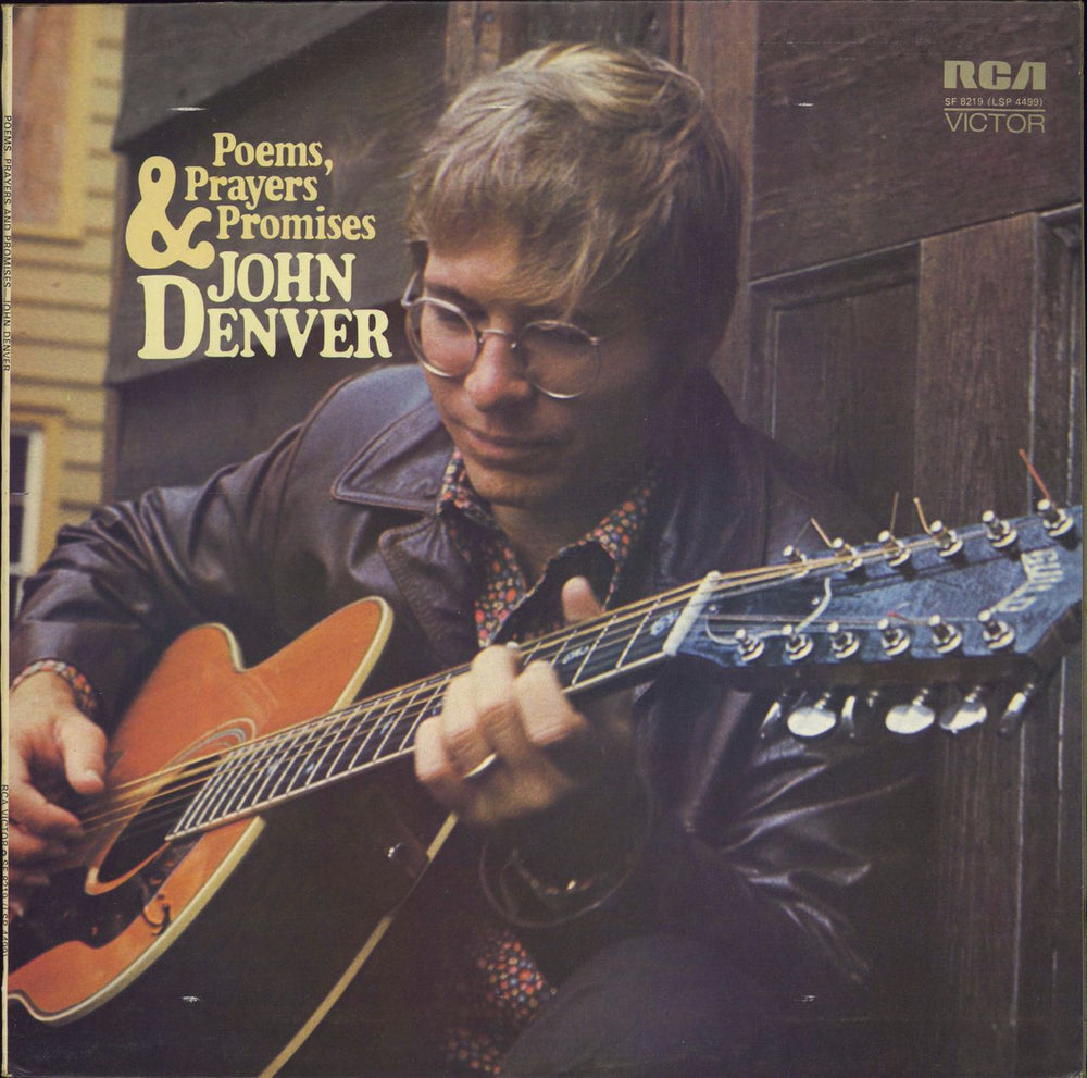 John Denver Poems, Prayers & Promises UK vinyl LP album (LP record) SF8219