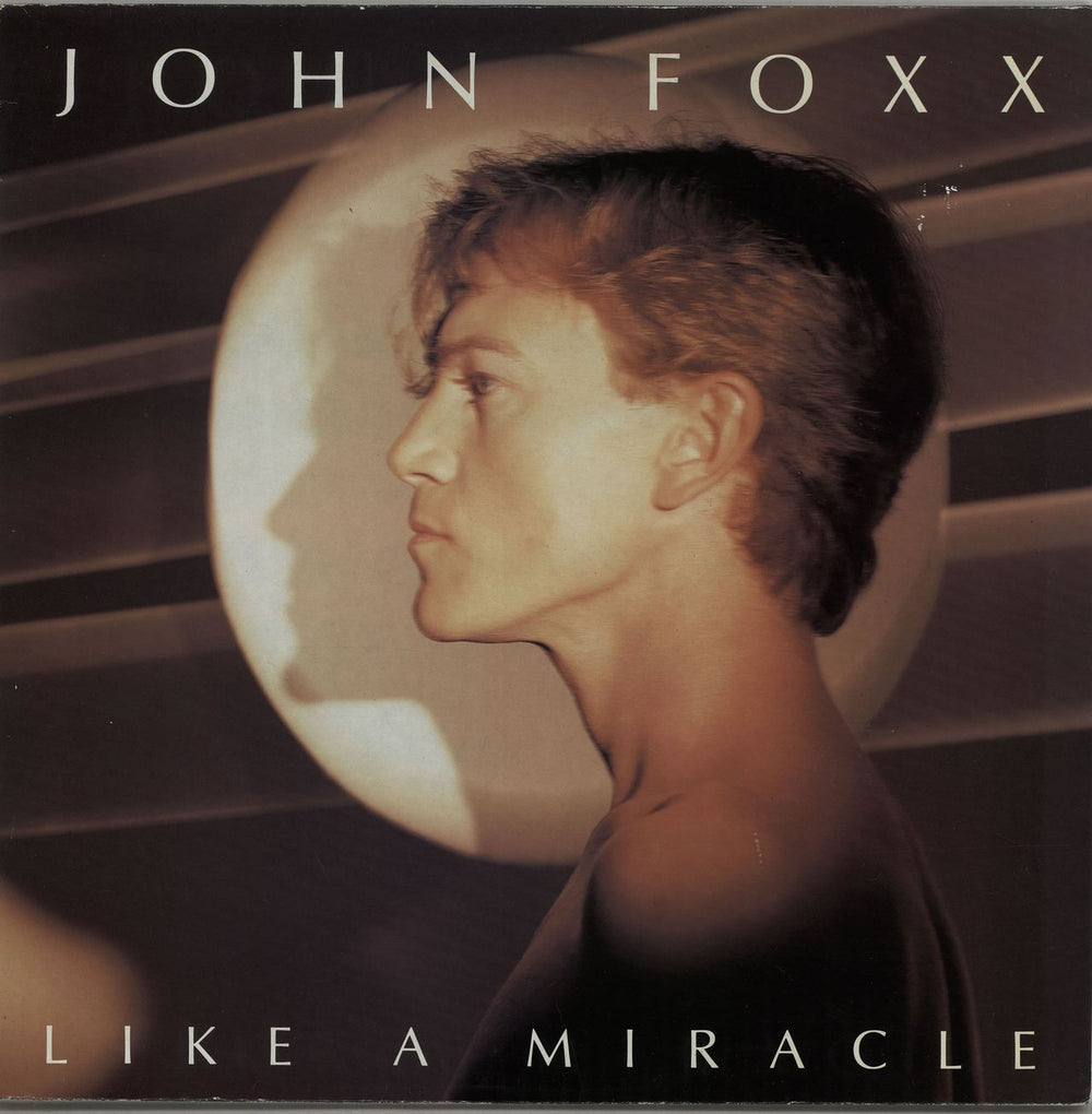 John Foxx Like A Miracle UK 12" vinyl single (12 inch record / Maxi-single) VS645-12