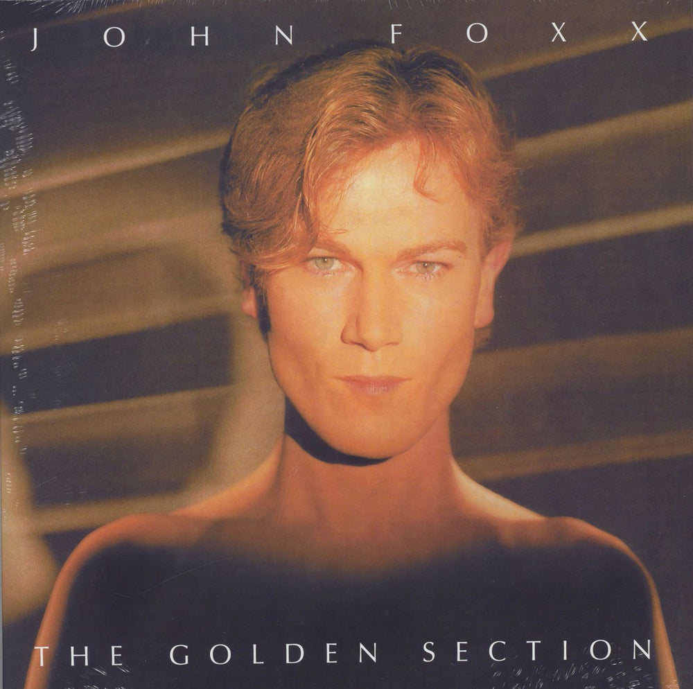 John Foxx The Golden Section - Clear Vinyl UK vinyl LP album (LP record) META77LP