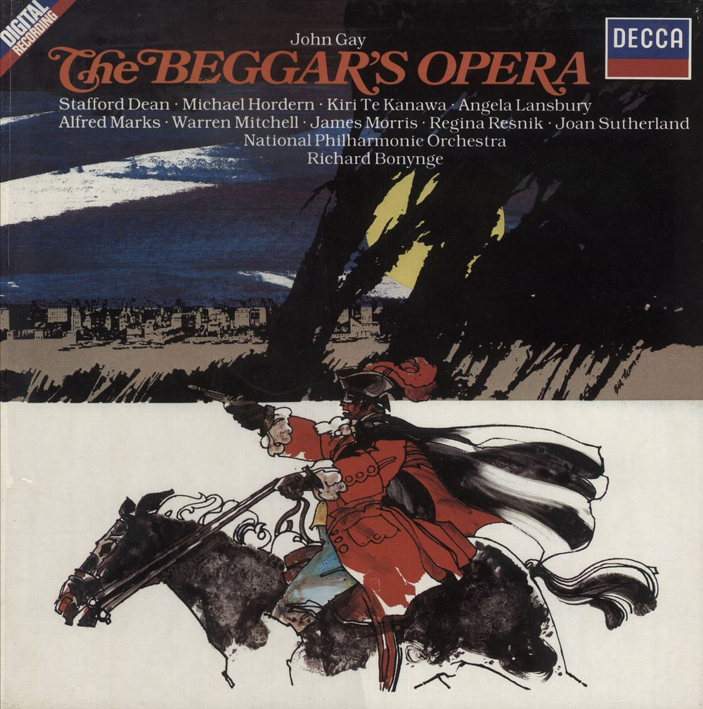 John Gay Gay: The Beggar's Opera UK Vinyl Box Set D252D2