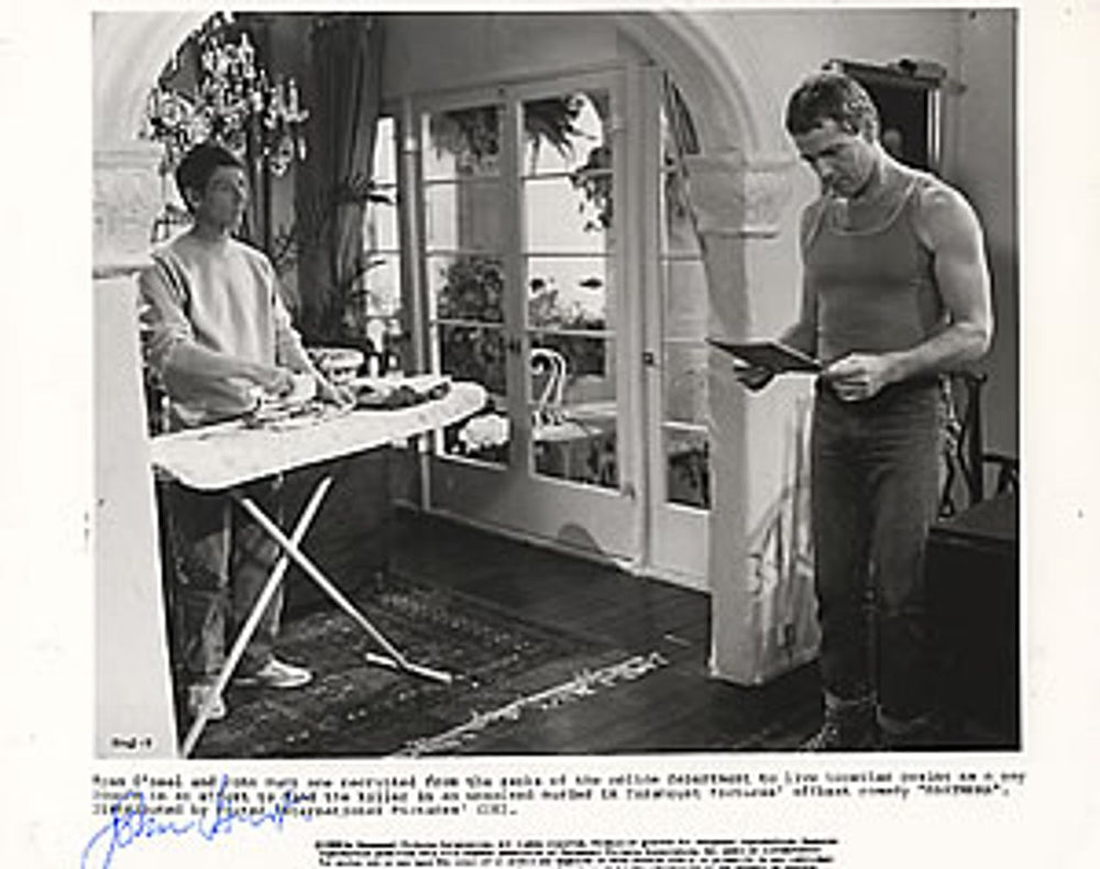 John Hurt Partners - Autographed UK Promo photograph SIGNED PHOTO