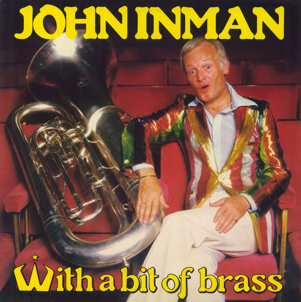 John Inman With A Bit Of Brass UK vinyl LP album (LP record) 80810