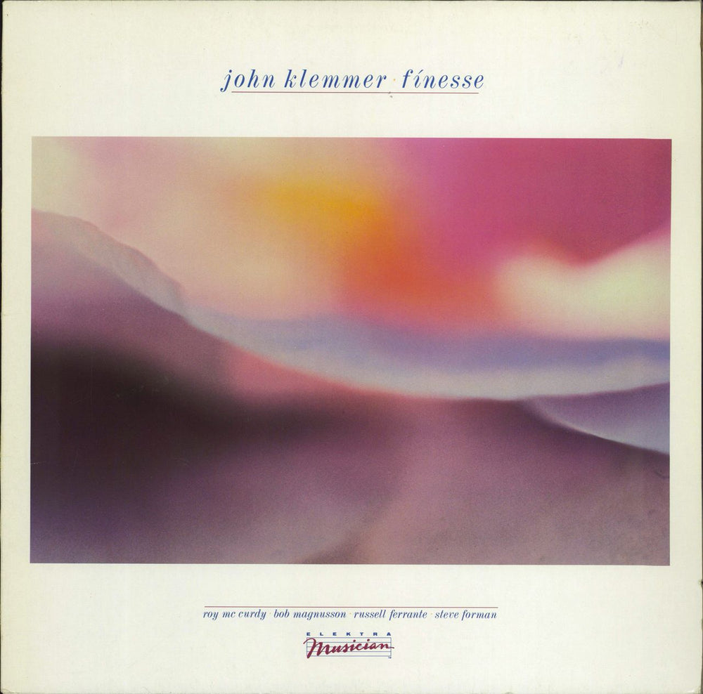 John Klemmer Finesse German vinyl LP album (LP record) 96.0197-1