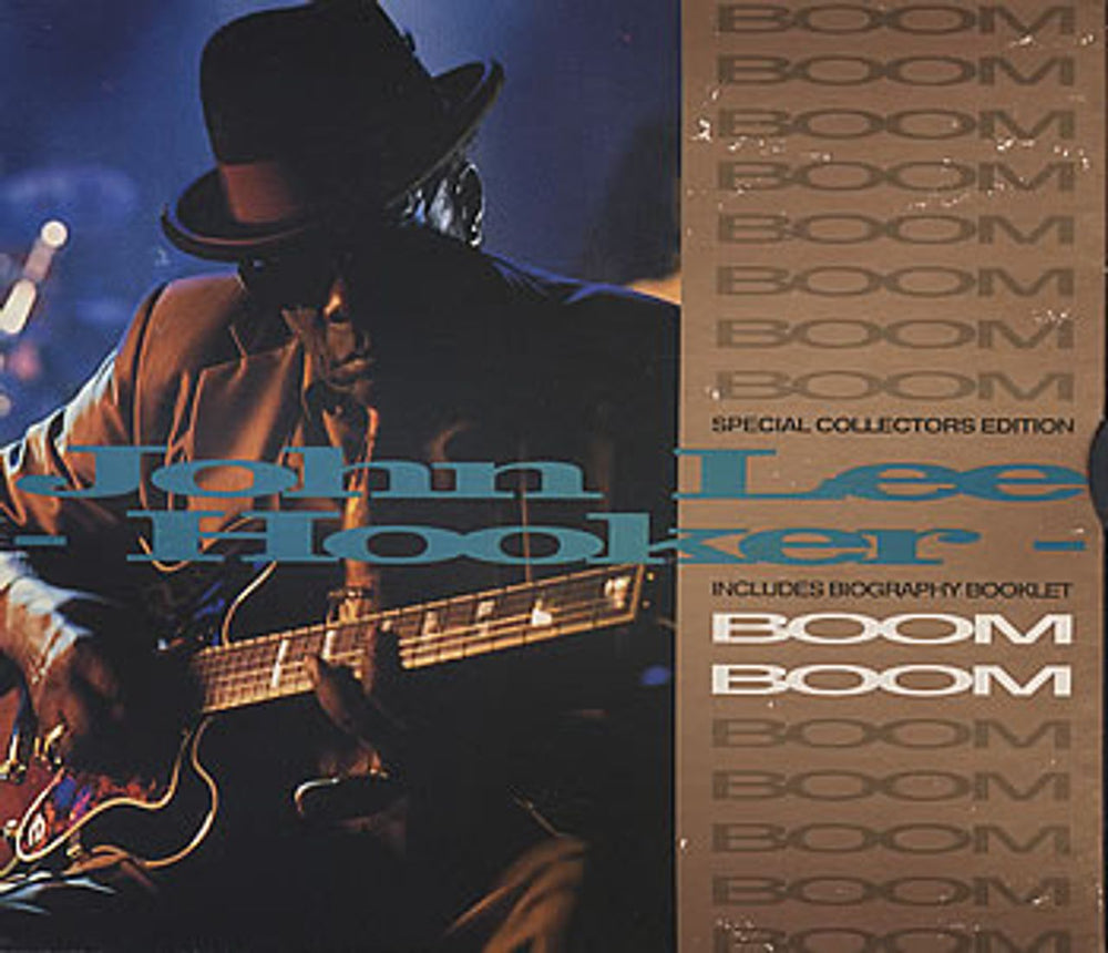 John Lee Hooker Boom Boom UK CD single (CD5 / 5") POBDX3