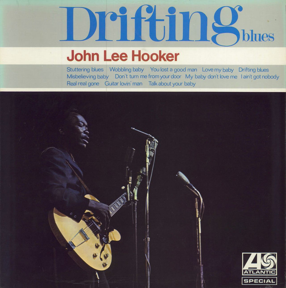 John Lee Hooker Drifting Blues - EX UK vinyl LP album (LP record) 590003