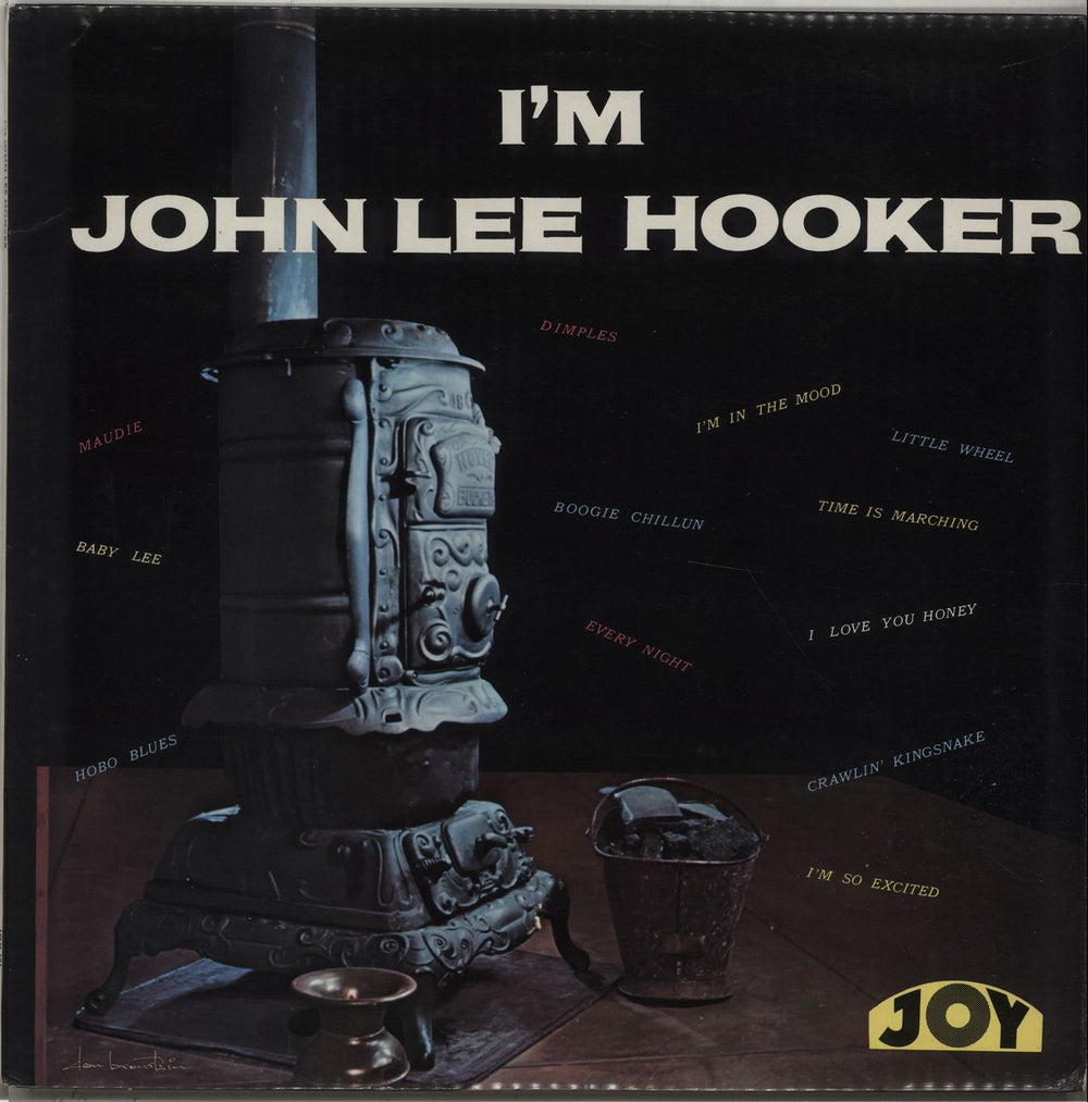 John Lee Hooker I'm John Lee Hooker UK vinyl LP album (LP record) JOY101