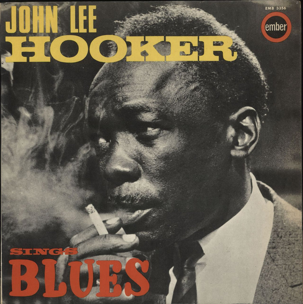 John Lee Hooker Sings Blues - WOL UK vinyl LP album (LP record) EMB3356