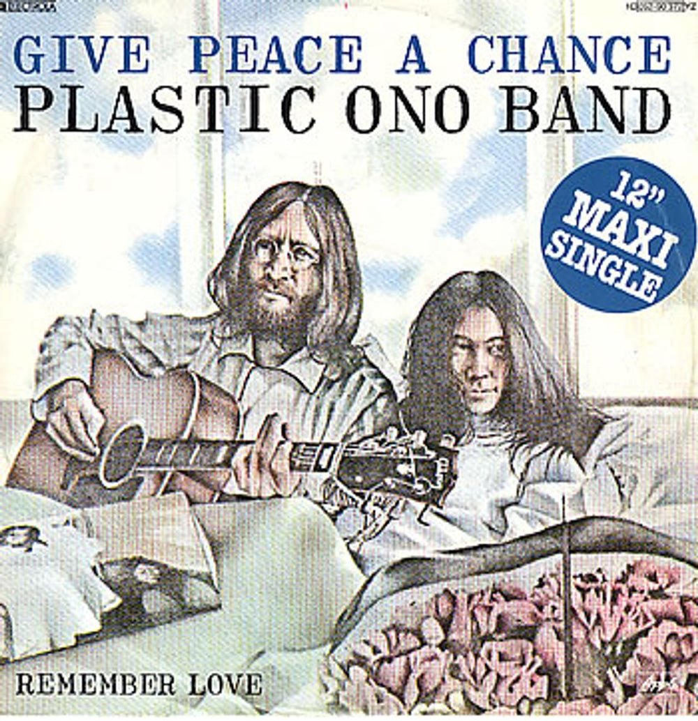 John Lennon Give Peace A Chance German 12" vinyl single (12 inch record / Maxi-single) 1C052-90372YZ