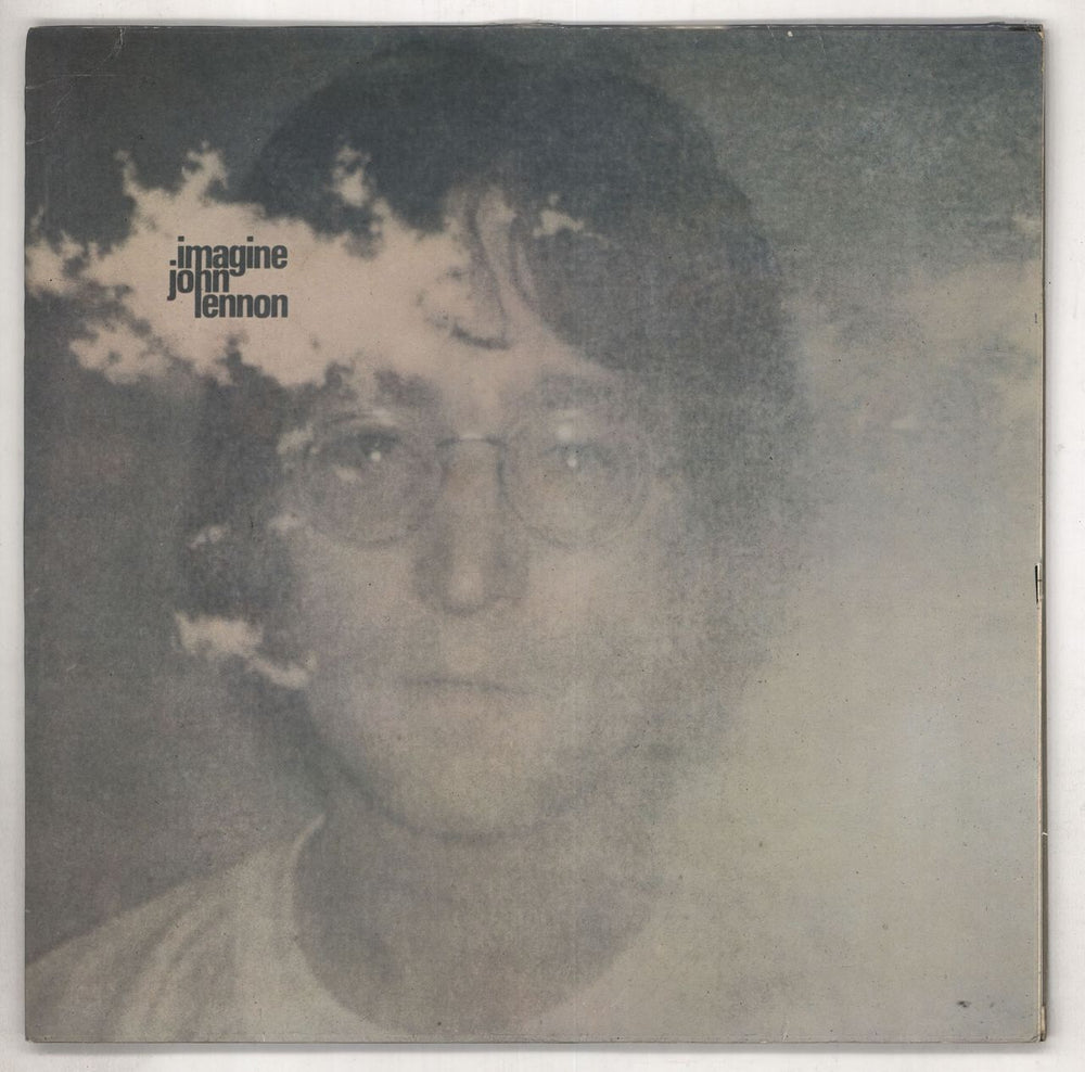 John Lennon Imagine - 1st - Complete - VG UK vinyl LP album (LP record) PAS10004