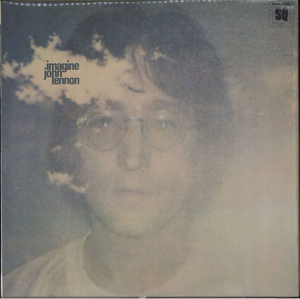 John Lennon Imagine + Inner - EX UK vinyl LP album (LP record) Q4PAS10004