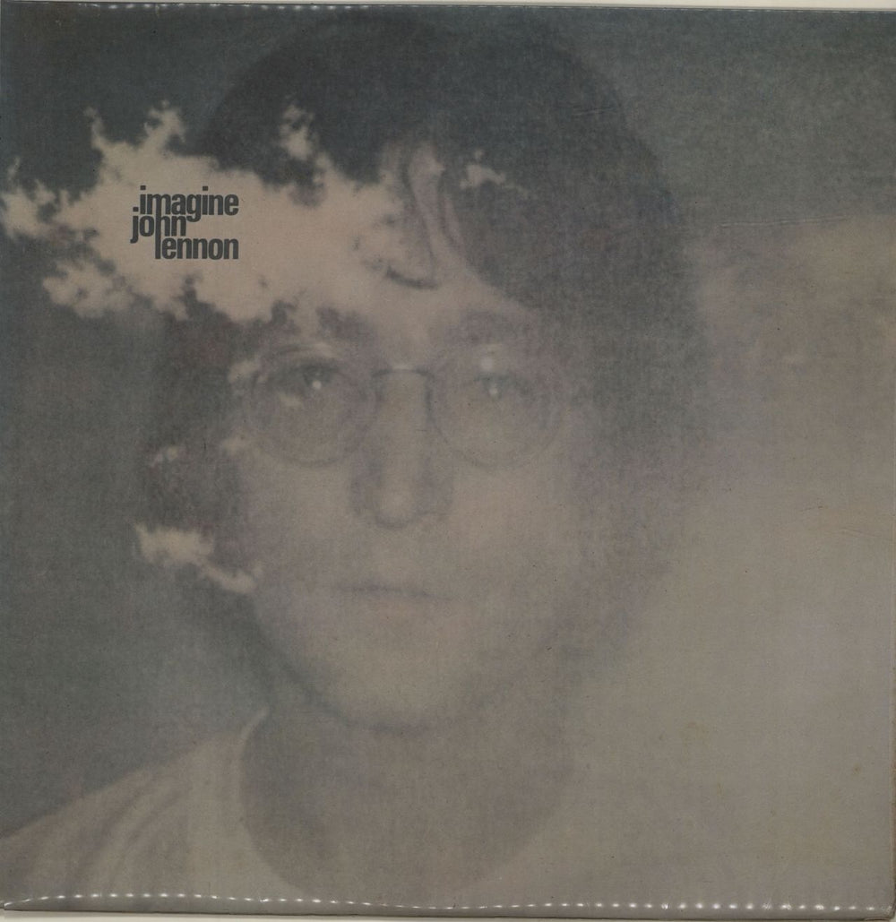 John Lennon Imagine + Poster UK vinyl LP album (LP record) PAS10004