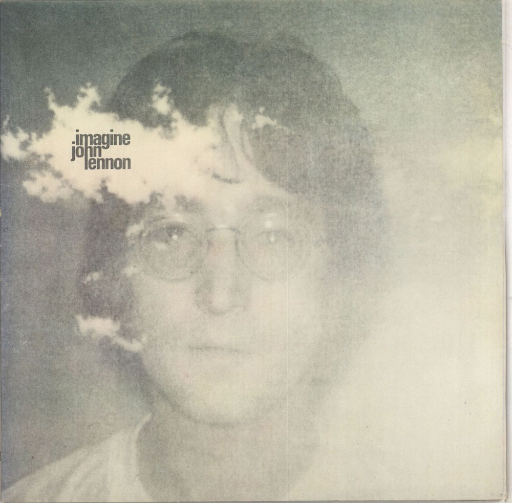 John Lennon Imagine - Purple Capitol Label US vinyl LP album (LP record) SW-3379