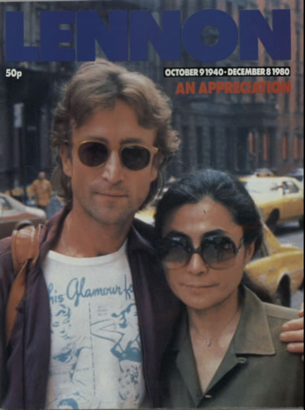 John Lennon Lennon: An Appreciation UK magazine POSTER MAGAZINE