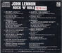 John Lennon Rock 'n' Roll Japanese Promo CD album (CDLP)