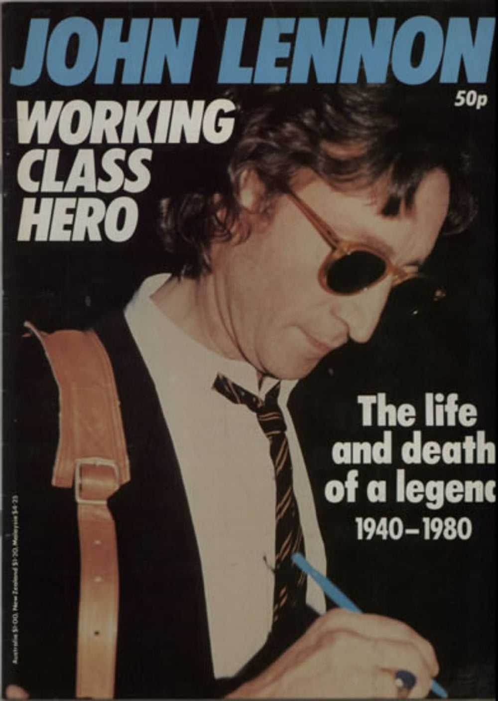 John Lennon Working Class Hero UK magazine MAGAZINE