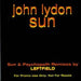 John Lydon Sun UK Promo CD single (CD5 / 5") VUSCDJ122