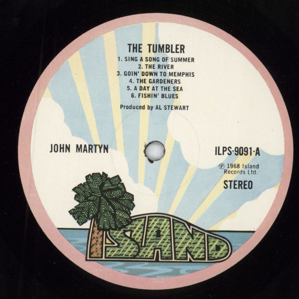 John Martyn The Tumbler - 2nd UK vinyl LP album (LP record) JMYLPTH720892